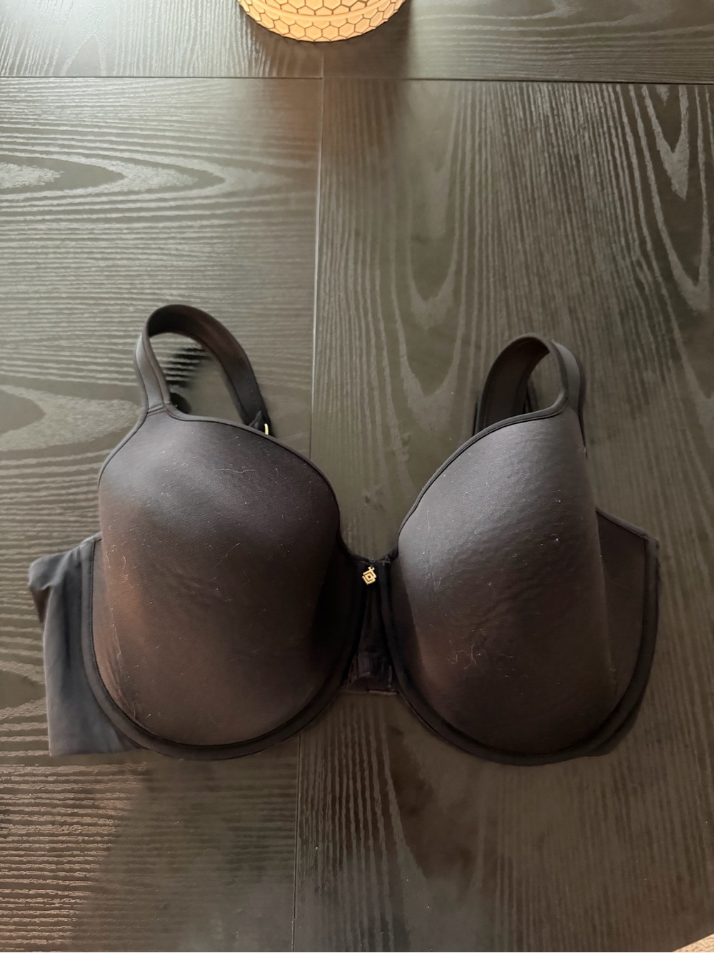 Women’s Third Love Perfect Coverage Bra Size 38E Comfort Straps Black